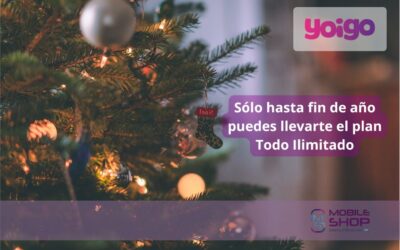 Plan Todo Ilimitado ¡Pásate a Yoigo antes de 2026!