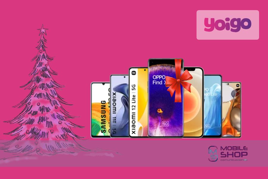 Los mejores móviles para regalar esta Navidad ¡Ven a Mobileshop!