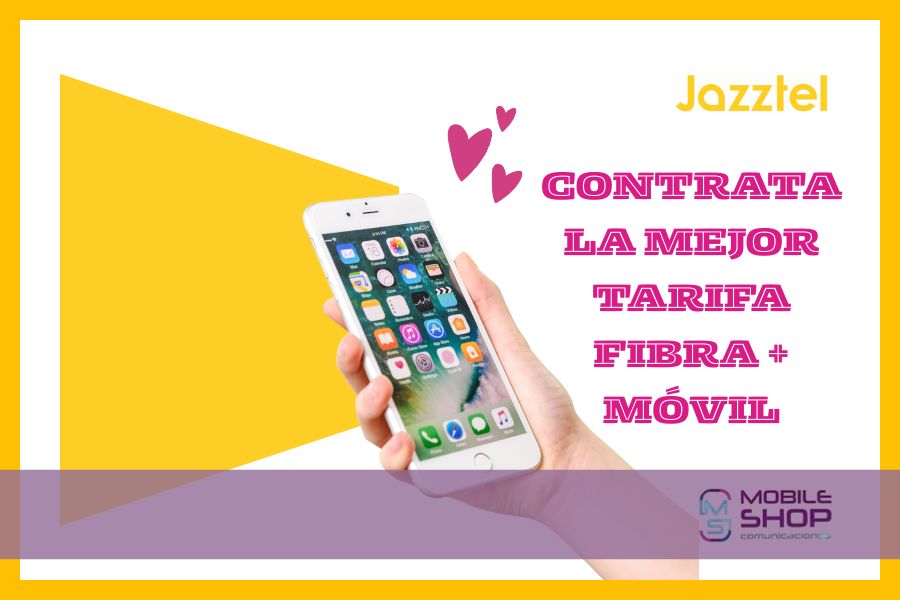 Contrata fijo y móvil con Jazztel