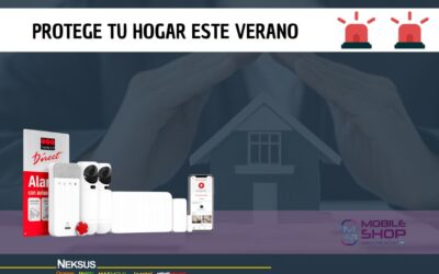 Protege tu hogar este verano contratando tu alarma con de MÁSMÓVIL o Yoigo