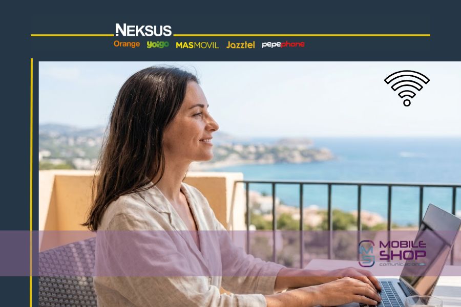 ¡Contrata fibra para tu casa de verano! Disfruta del teletrabajo y tus series sin límites